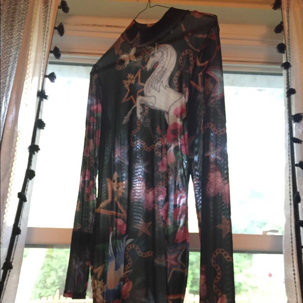 Jaded London unicorn mini dress